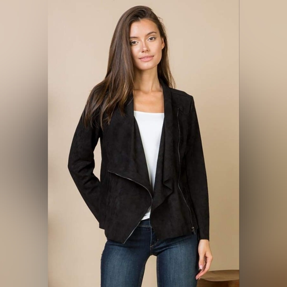 ☆Express Black Suede Blazer☆
